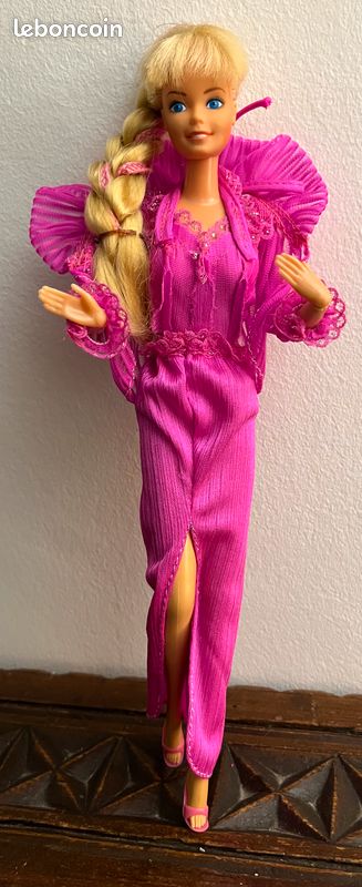 Très Belle Poupée Barbie de Collection “Barbie Beauty Secret Superstar ”, Mattel, Vintage, Ancienne (1979) en Excellent Etat (image 1)