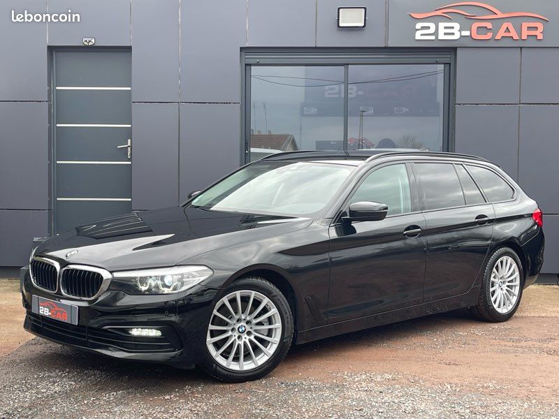 Bmw 520d Série 5 G31 Break 2.0l 190cv X-DRIVE TBE, HISTORIQUE D’ENTRETIEN DISPONIBLE, Attelage électrique, Hayon électrique, Caméra de recul, Sièges électriques chauffants… (image 1)