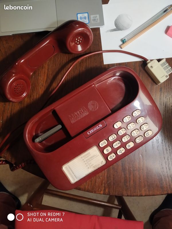 Téléphone Fixe Vintage Matra (image 1)