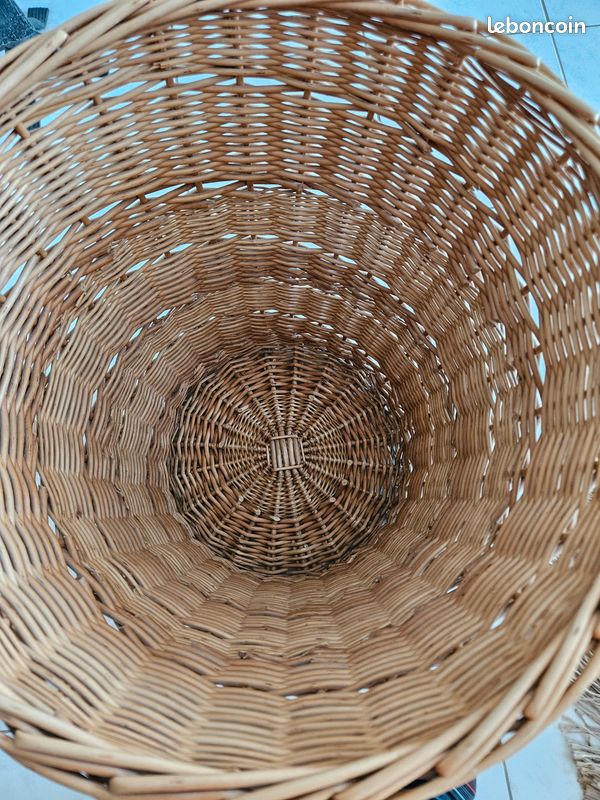Panier en osier avec couvercle (image 3)
