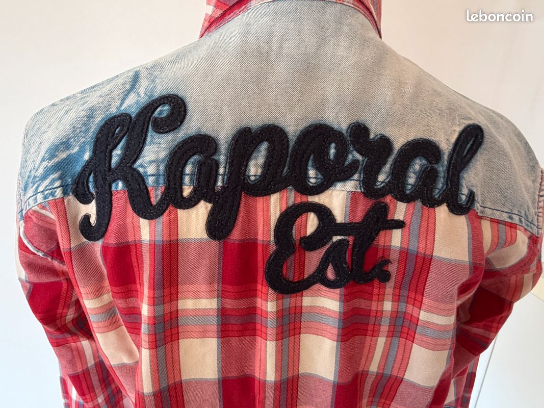 Chemise Kaporal Pour Enfant - Taille 16 Ans - Neuf Avec étiquettes - Style Décontracté Et Confortable