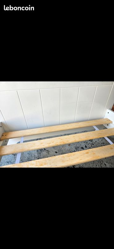 Lit evolutif 1 personne avec sommier et matelas (image 3)