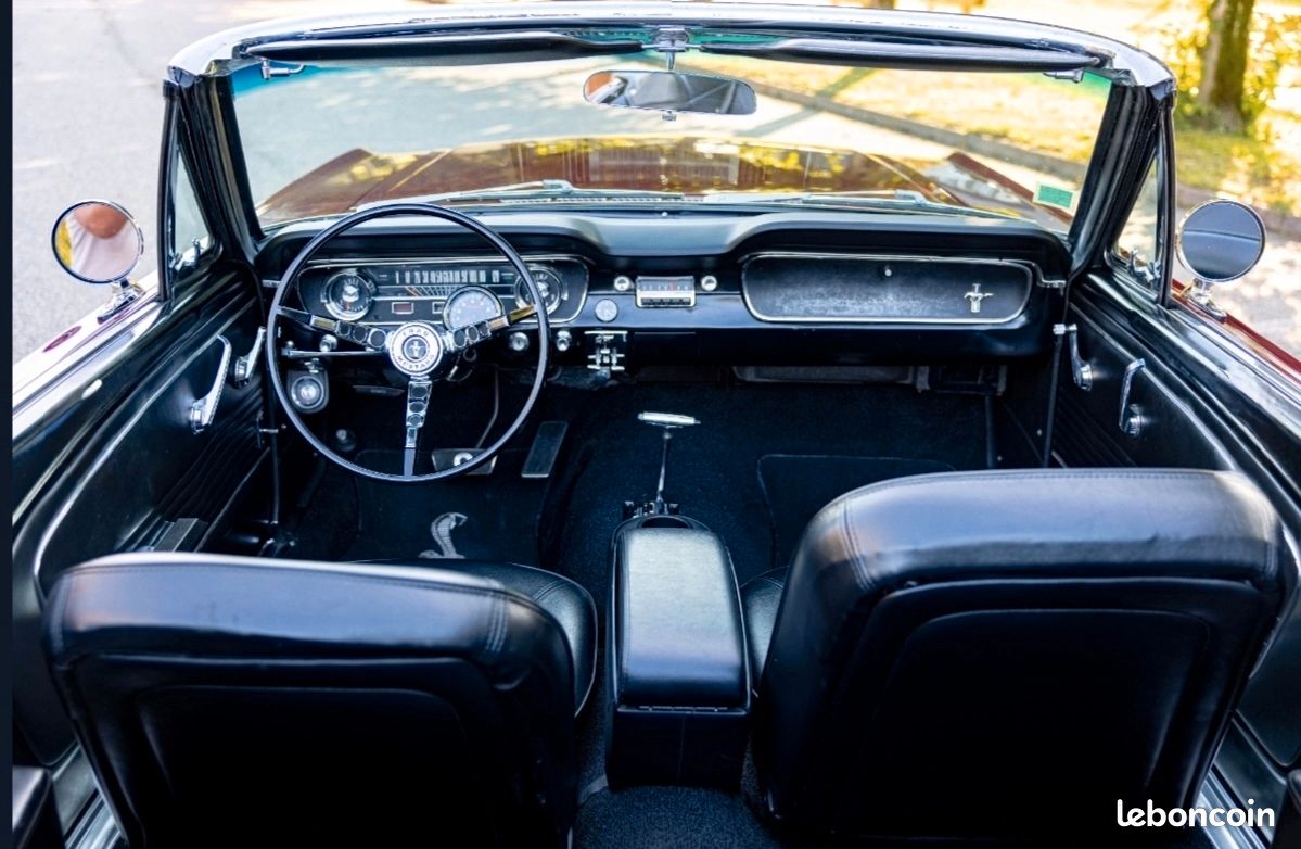Ford mustang cabriolet 1965-très bel état-expertisée (image 3)