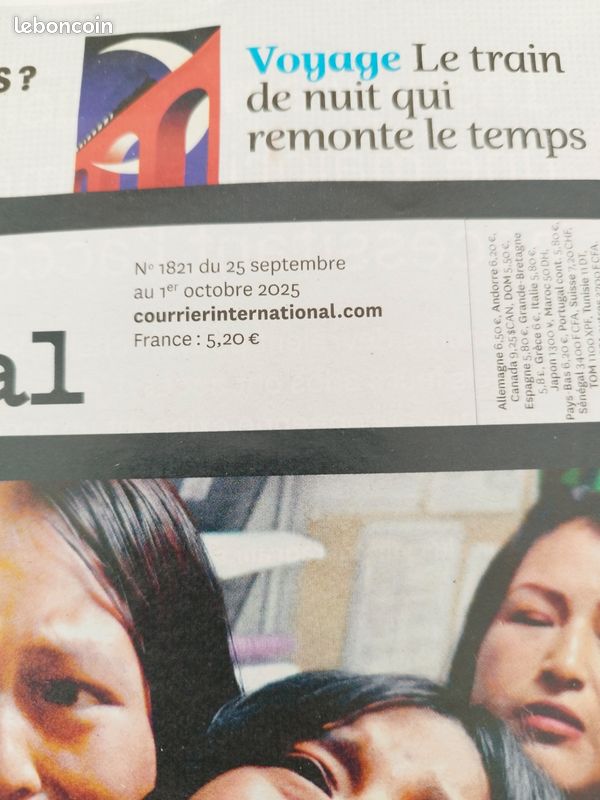 Courrier international 25/09/2025 (image 2)