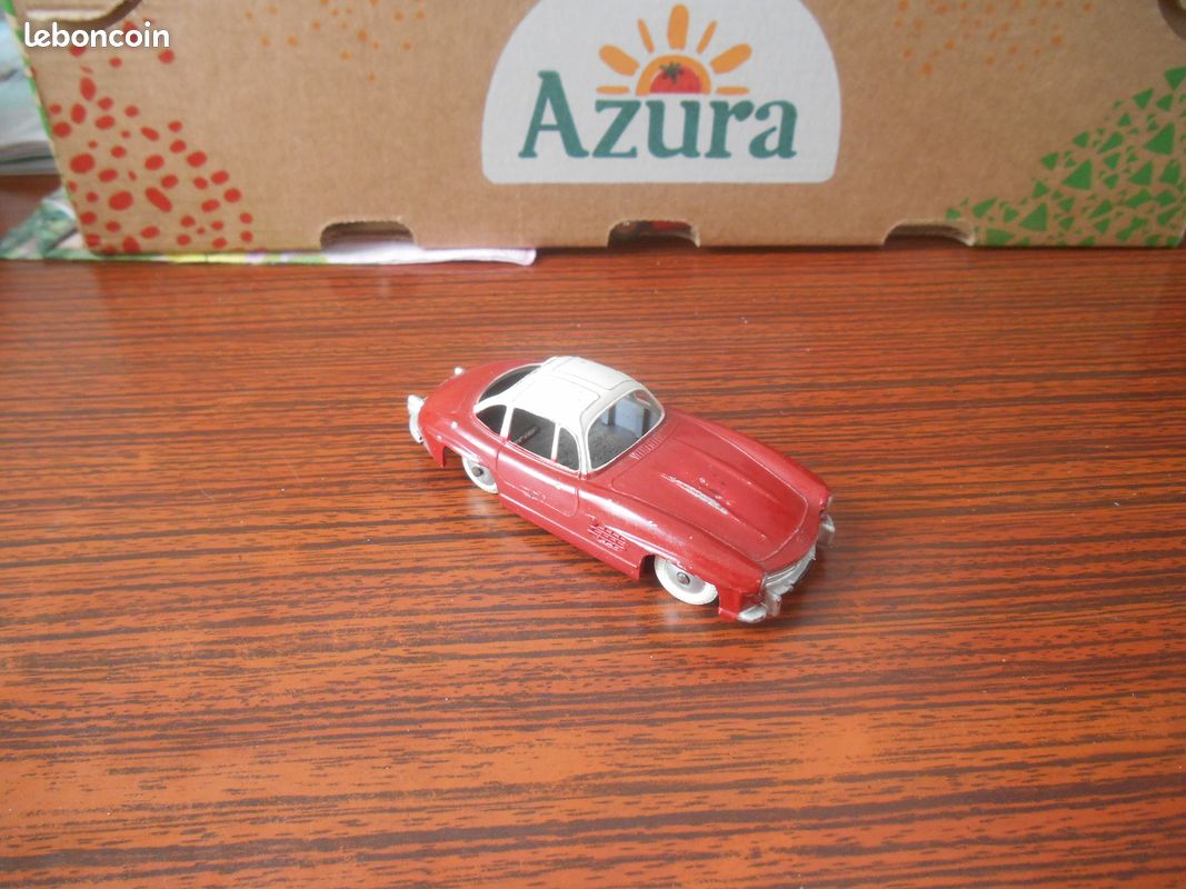 Ancienne Miniature Voiture Mercedes 300 - Marque Tomte Laerdal - échelle 1/43 - Occasion
