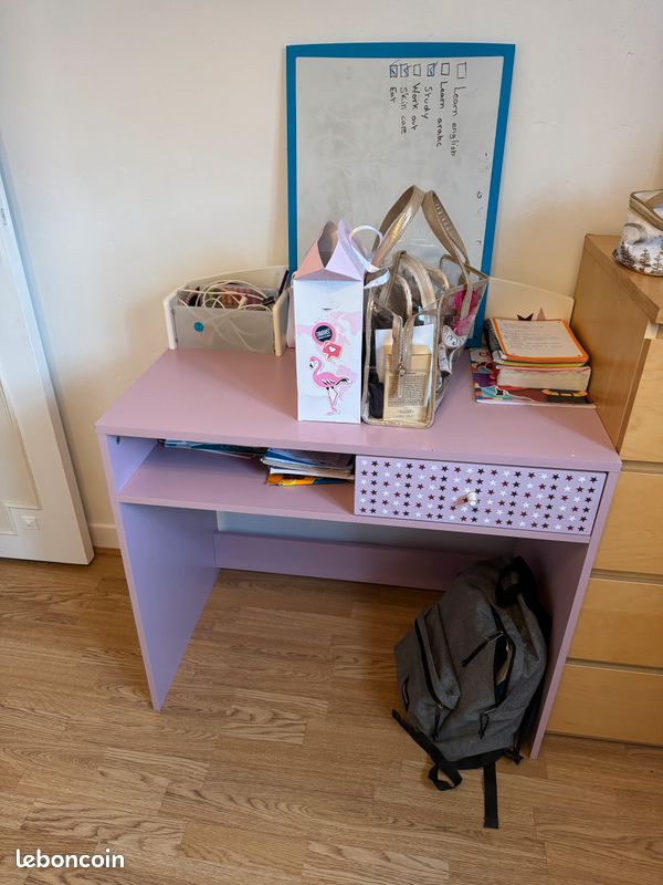 Chambre fille complète "Fée" 4 pièces (image 4)