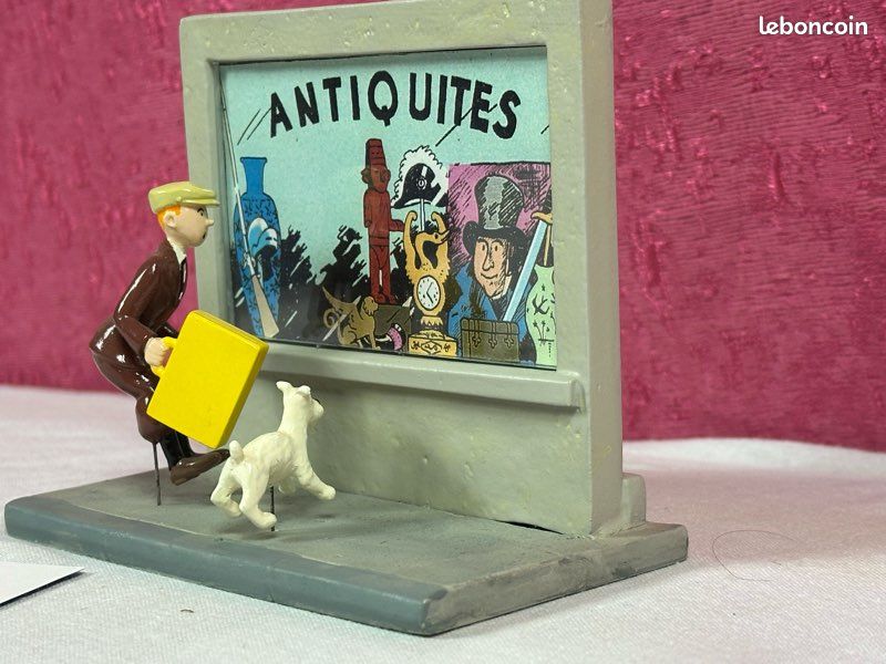 Tintin - Figurines Moulinsart 46219 - Scène du mandat