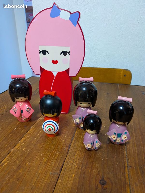 Figurines Poupées japonaises (image 2)