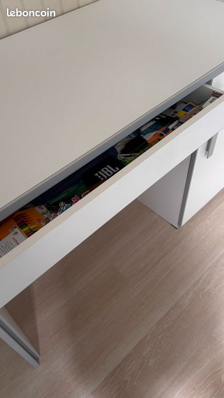Bureau excellent état blanc (image 3)