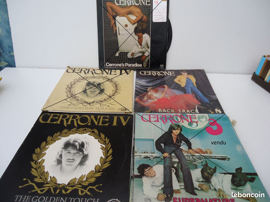 4 Disques CERRONE Vinyle 33 tours (image 2)