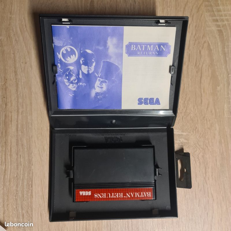 Jeu SEGA Master System Batman Returns - Bon État, Rétro