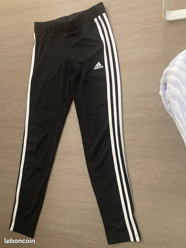 Legging noir adidas 11-12ans (image 3)