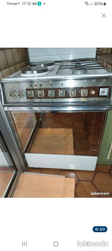Cuisinière gaz (image 1)