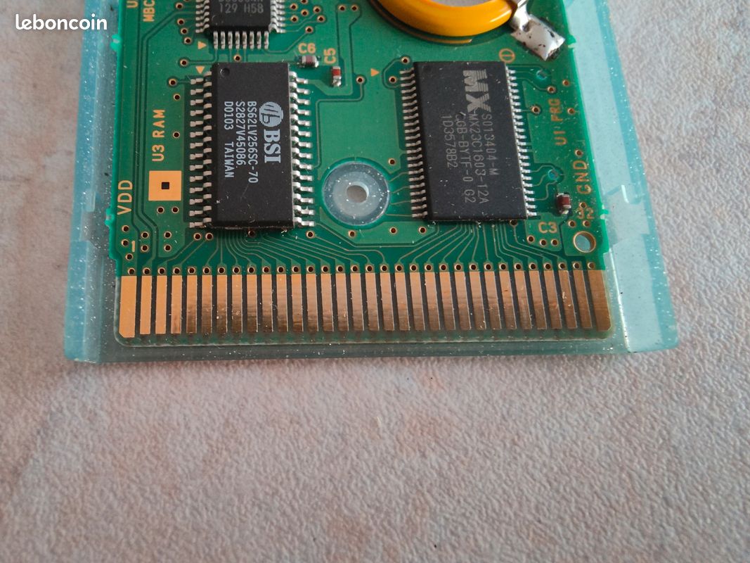 [VENDU] GameBoy Color - Pokémon version Cristal (image 6)