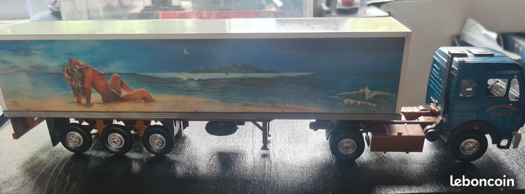 ELIGOR CAMION SEMI REMORQUE PUB LAMY EDITIONS 1/43