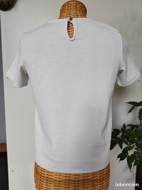 Tee shirt blanc Pimkie (image 3)