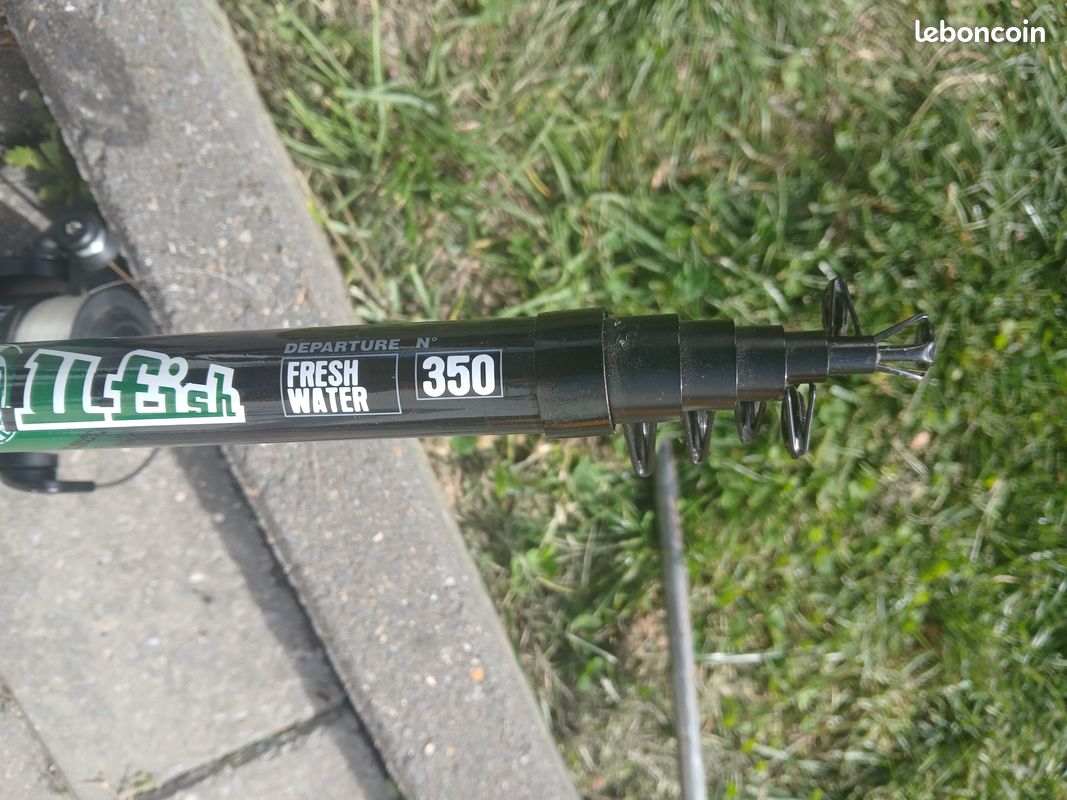 Lancer+moulinet peche truite 3m50 (image 2)