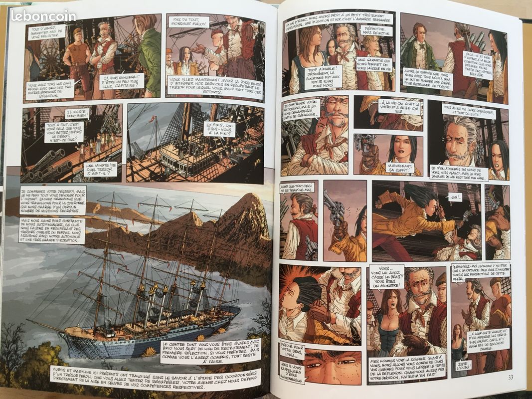 BD "Les corsaires d'Alcibiade" tomes 1 à 5 (image 2)