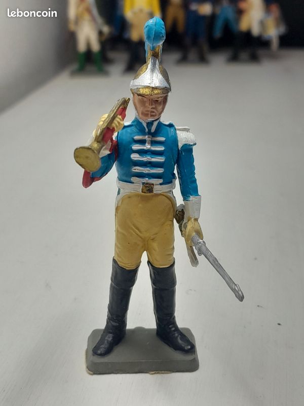 Figurine Starlux Empire - Carabinier Trompette 2ème Régiment 1811 - Échelle 54mm