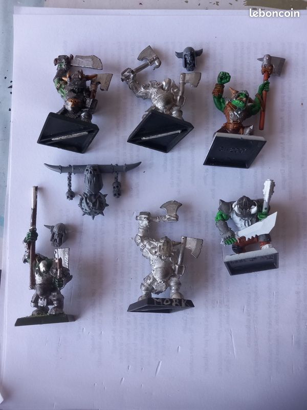 Warhammer 8 orques noirs (image 1)