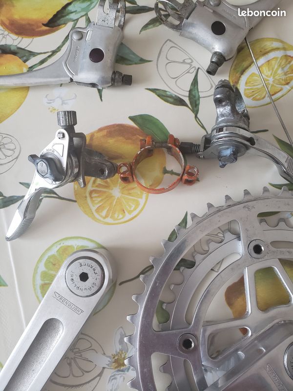Cadre Fourche Vintage Gitane Reynolds 531 Pattes Nid d'abeilles taille 60 (image 9)