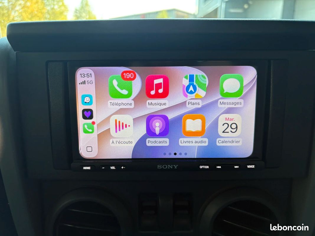 Jeep WRANGLER Rubicon 3.8 V6 199 CH BVA4 / Hardtop / Carplay / Camera De Recul (image 19)