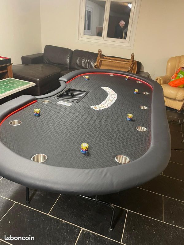 Tapis De Poker Yiida – 60x120 Cm, Caoutchouc Naturel, 2 Mm D'Épaisseur – Motif Vert/Classique – Glisse Facile – Soirée Jeux à Domicile