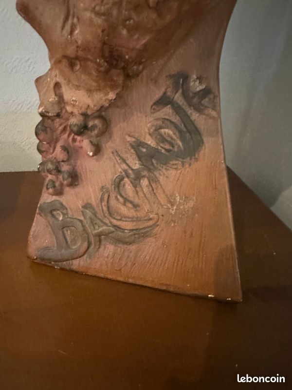 Buste Bacchante Art nouveau (image 3)