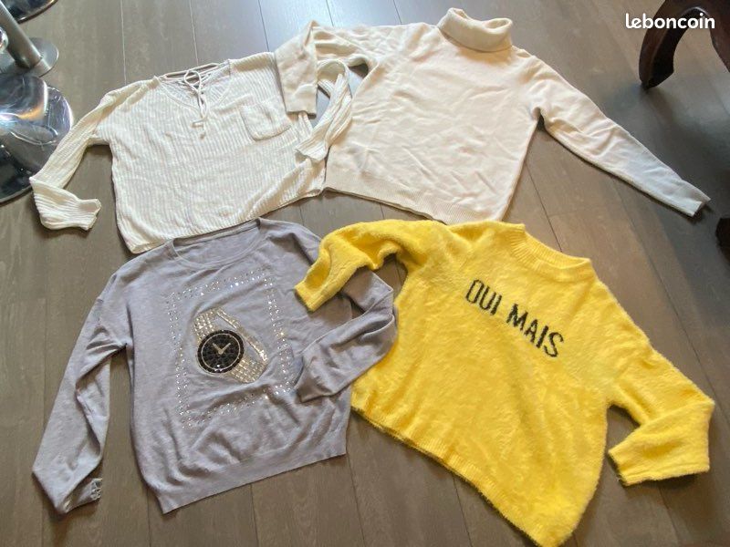 Lot pull hiver femme S (image 1)