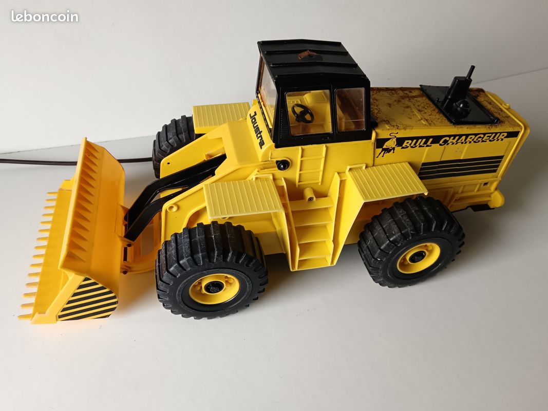 Bulldozer Téléguidé Joustra Vintage 1959 - En Boîte - État Bon - Véhicule De Chantier