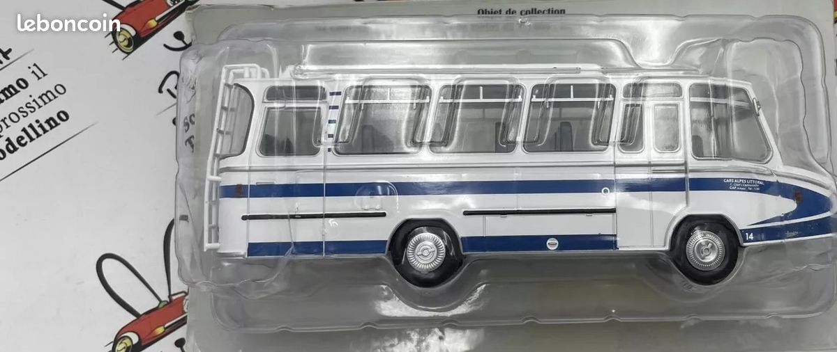 Autocar Berliet Stradair 20 Long RS 612 – Collection Hachette N°35, 1/43, 1965