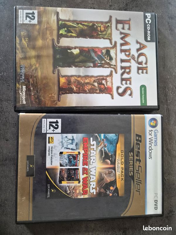 Lot 2 jeu PC (image 1)