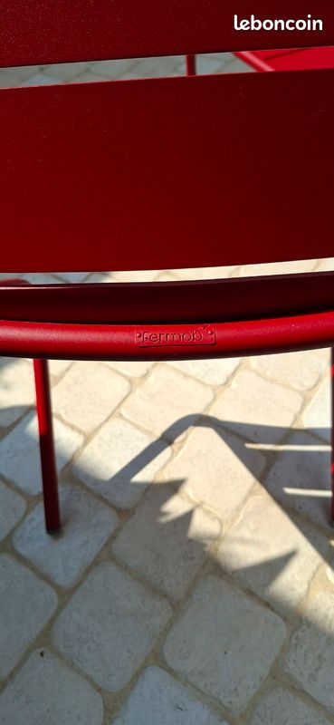 Lot de deux chaises lounge Fermob collection Luxembourg (image 4)