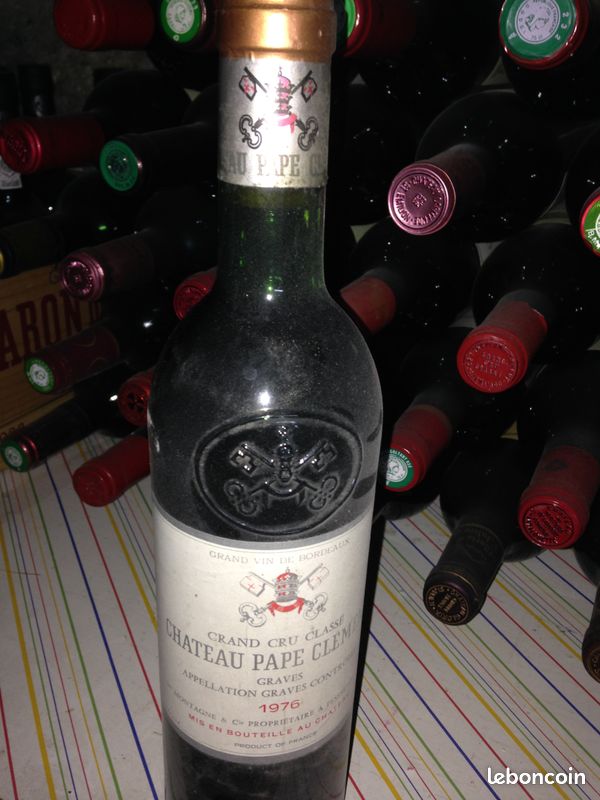 Gran Cru Classé Chateau Pape Clément 1976 (image 2)