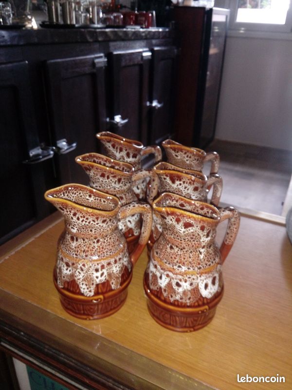 Pichet de vin, style bistrot, vintage 25 cl (image 1)