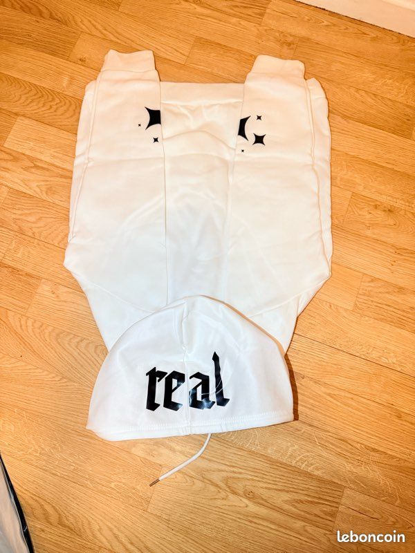 Palm Angels hoodie blanc taille M (image 4)