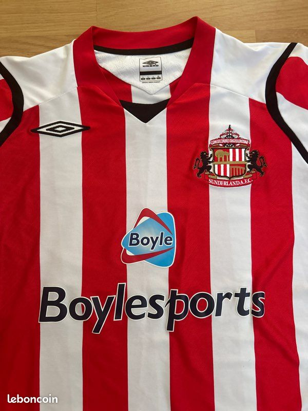 Maillot de football Sunderland AFC Extérieur 2008 Umbro Vintage
