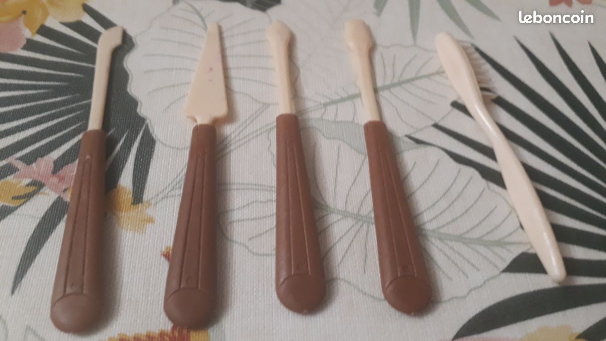 Accessoires de Salle de Bain en plastique VINTAGE (image 5)