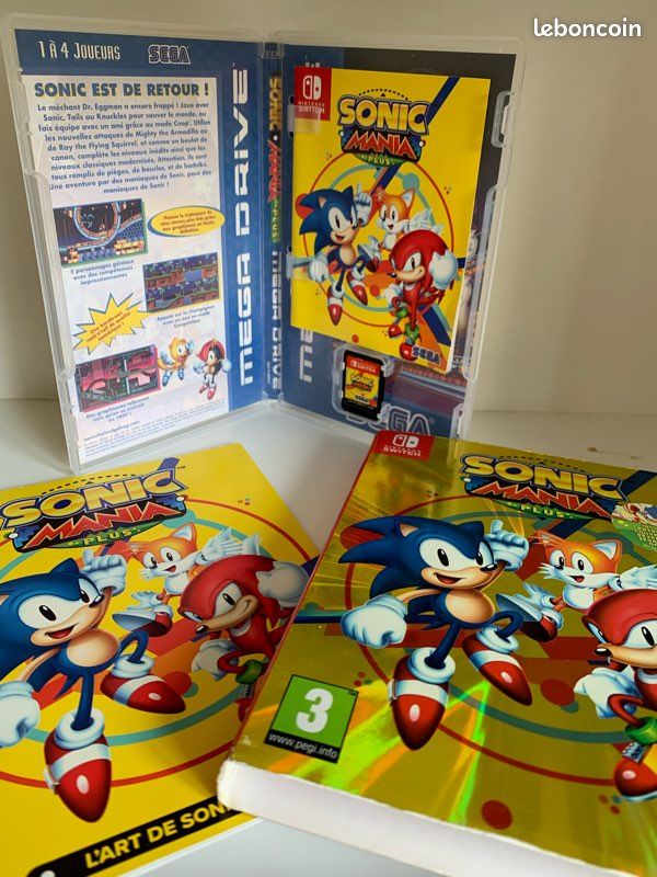 Sonic mania plus edition collector (image 1)