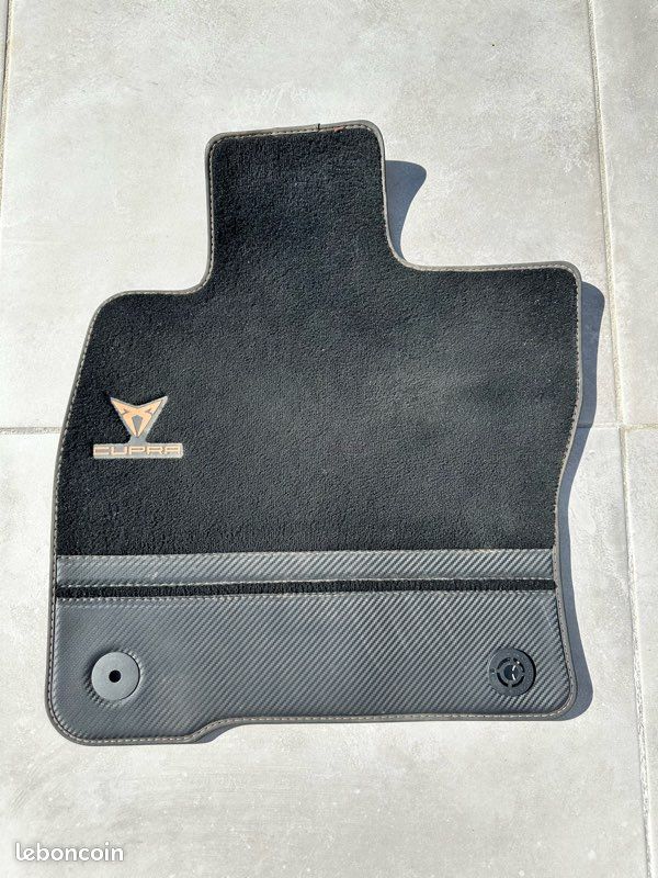 Tapis De Sol Velours Noir Pour Cupra Formentor (à Partir De 2020) - Kit 4 Pièces - Neuf