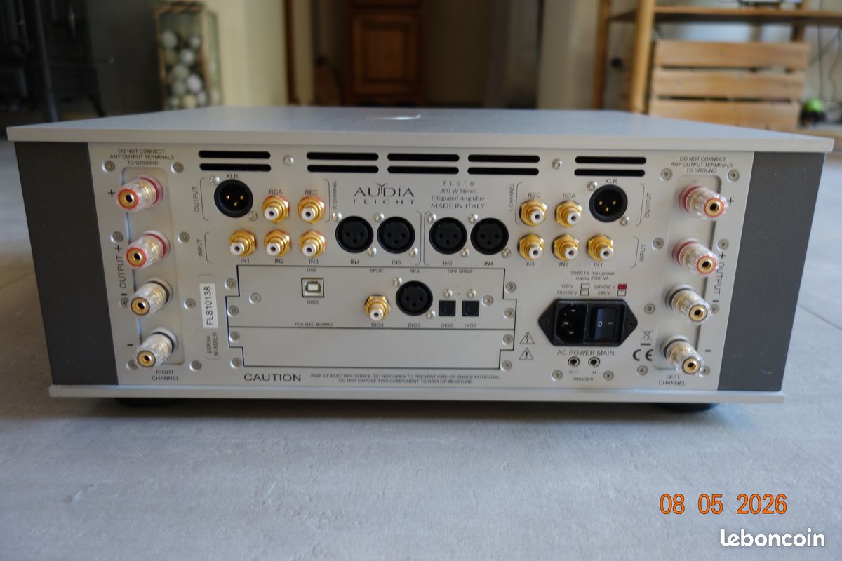 Ampli intégré AUDIA FLIGHT FLS 10 (image 4)