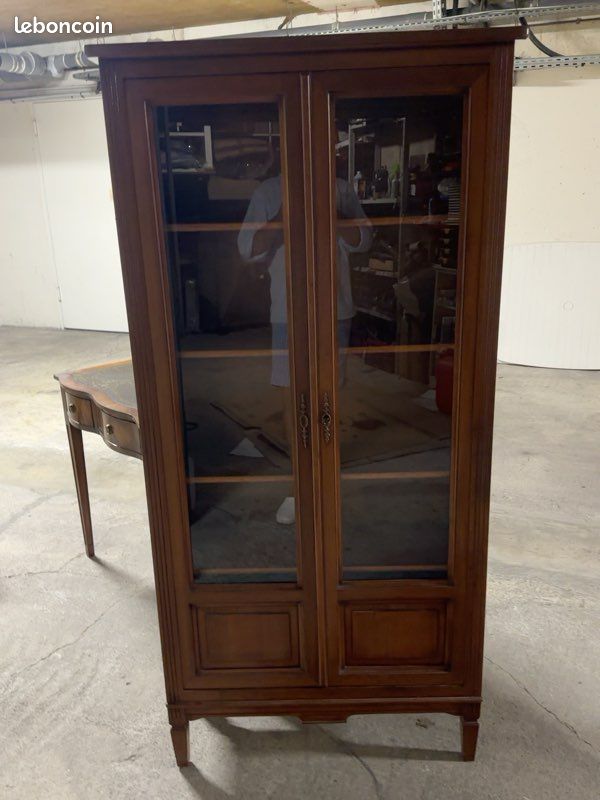 Bibliothèque vitrine anglaise – Style classique anglais (image 1)