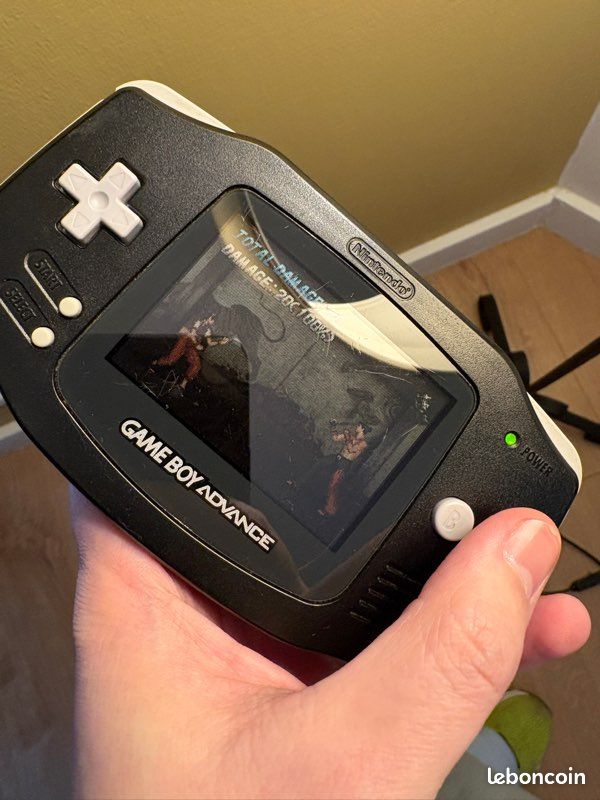 Nintendo Game Boy Advance SP (Noir) - Jouez à Vos Jeux GBA Préférés