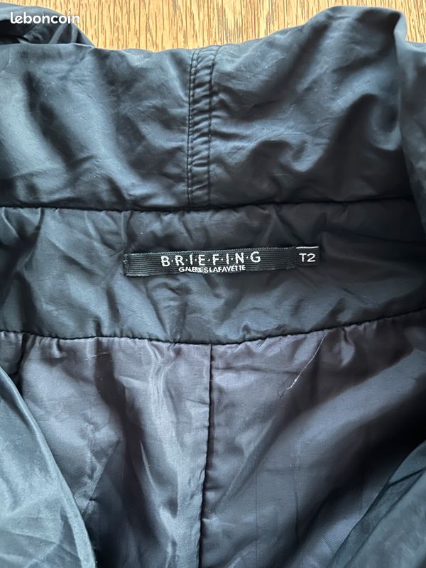 Veste anorak noire 40/42 (image 8)