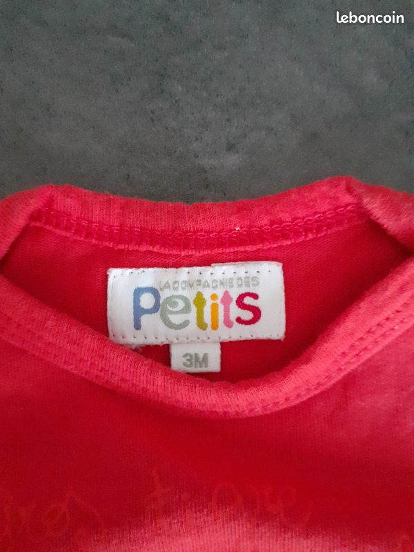 Combishort bébé 3 mois (image 2)