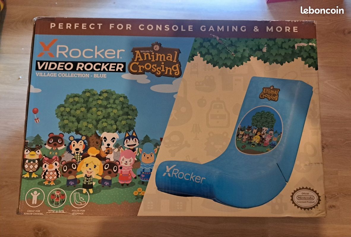 Fauteuil gamer x rocker animal crossing (image 1)