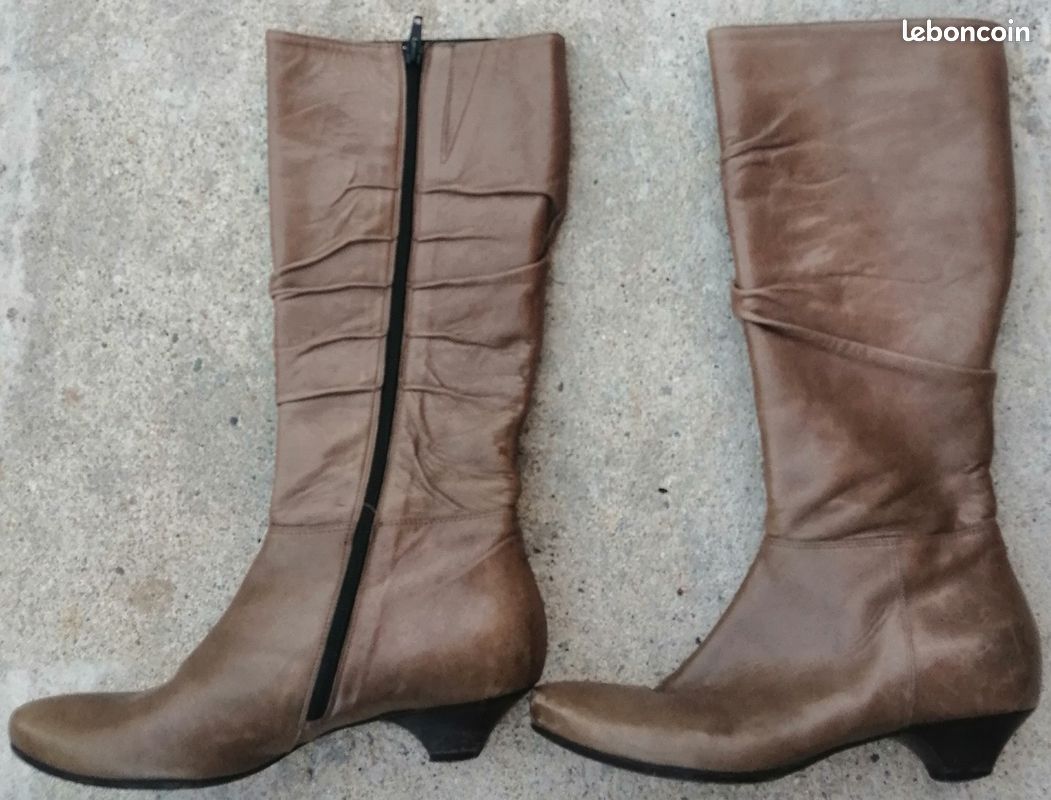 Bottes en cuir 38 (image 2)