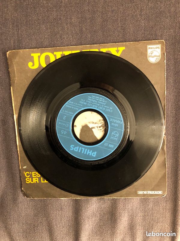 Vinyle 45 Tours - Johnny Hallyday (image 4)
