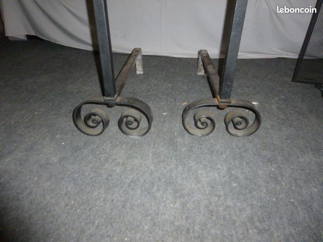 Paire de chenets (image 2)