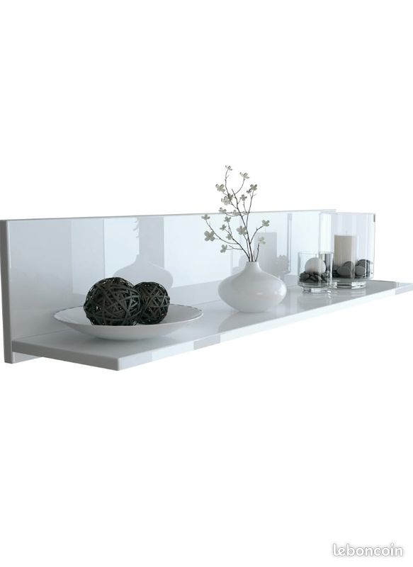 Etagere murale blanche (image 4)